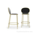 Bar Stool Collection in Chrome Steel Frame